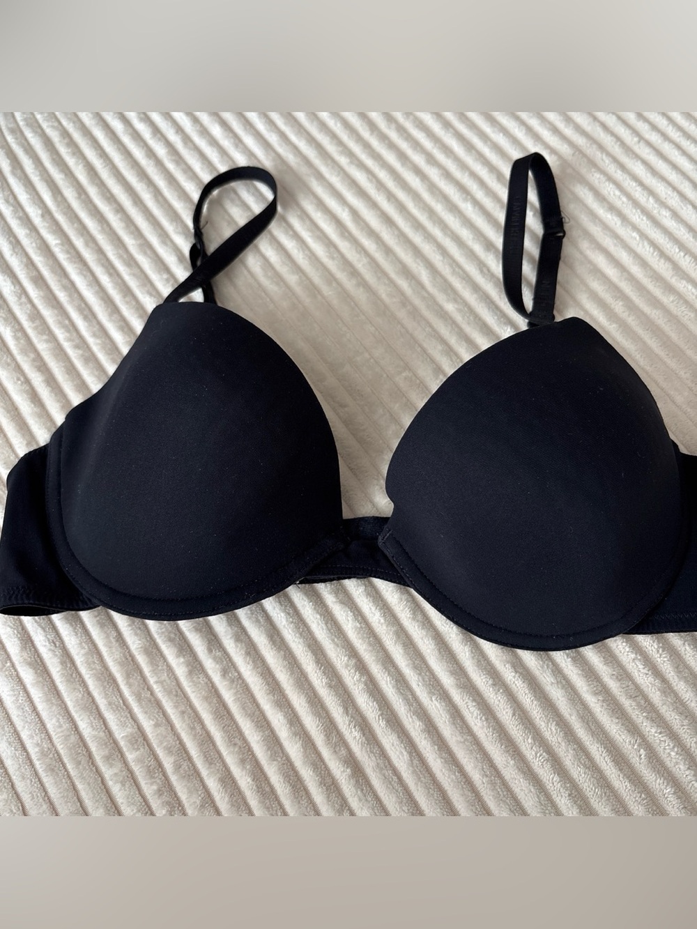 Calvin Klein Smooth Black T-Shirt Bra